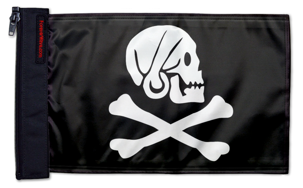 Henry Every 12"x18" Forever Wave Flag for Jeep Wrangler CJ-7 and CJ-8 1976-1986