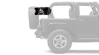 Dead Men Tell No Tales 12"x18" Forever Wave Flag for Jeep Wrangler TJ 1996-2006