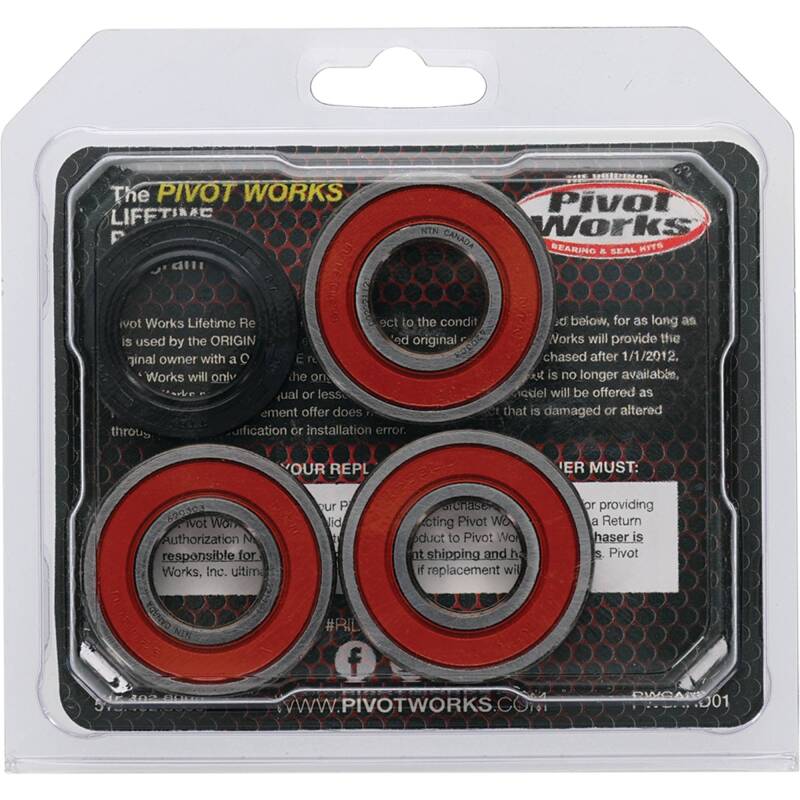 Pivot Works Harley Wheel Bearing Kit Premium Bearings