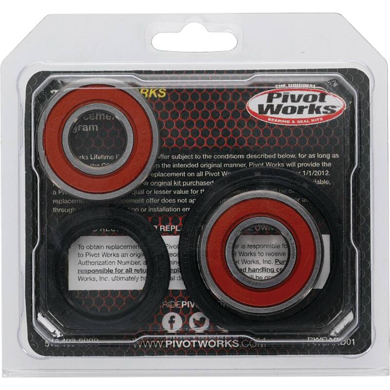 Pivot Works Honda Wheel Bearing Kit Premium Bearings