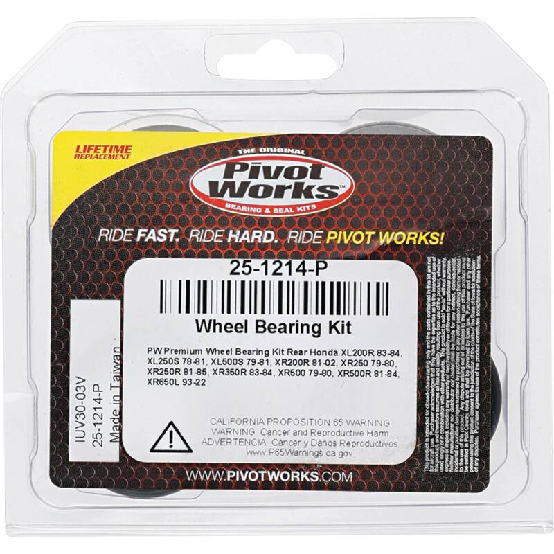 Pivot Works Premium Wheel Bearing