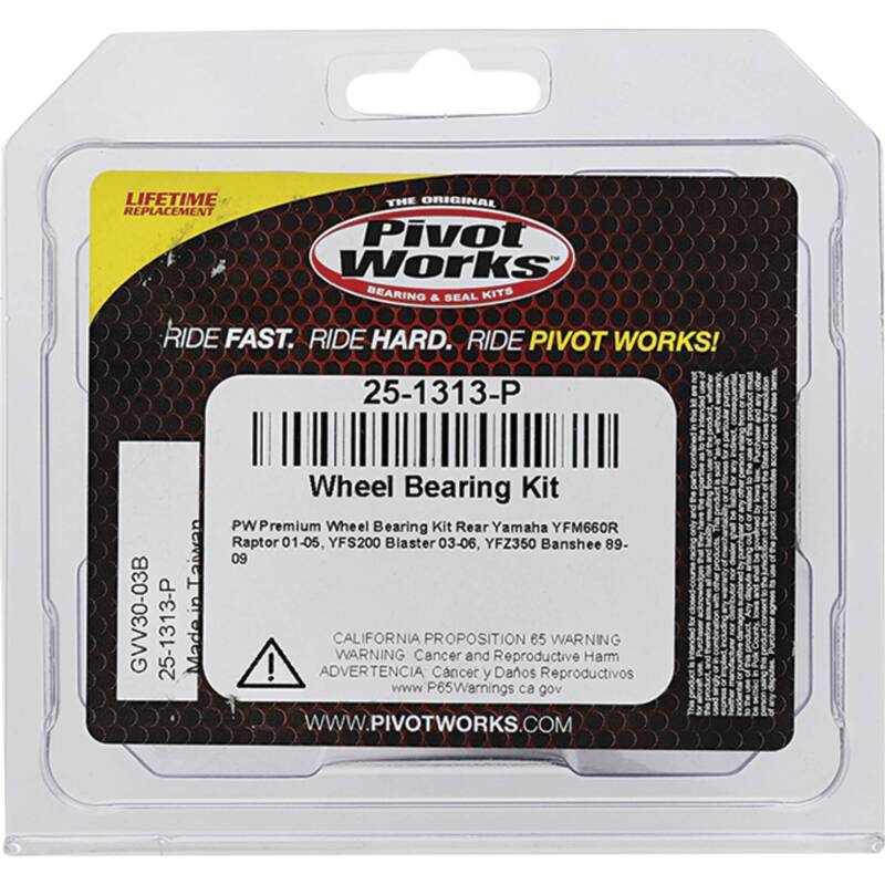 Pivot Works Premium Wheel Bearing