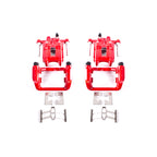 Power Stop 01-03 Acura CL Rear Red Calipers w/Brackets - Pair