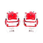 Power Stop 02-04 Honda CR-V Front Red Calipers w/Brackets - Pair