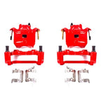 Power Stop 02-04 Infiniti I35 Front Red Calipers w/Brackets - Pair