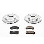 Power Stop 02-07 Mitsubishi Lancer Front Z23 Evolution Sport Brake Kit