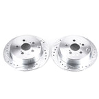 Power Stop 03-06 Pontiac Vibe Rear Evolution Drilled & Slotted Rotors - Pair