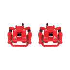Power Stop 03-08 Infiniti FX35 Rear Red Calipers w/Brackets - Pair