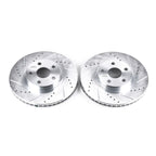 Power Stop 03-08 Pontiac Vibe Front Evolution Drilled & Slotted Rotors - Pair
