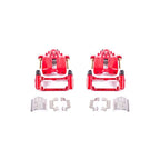 Power Stop 04-05 Cadillac XLR Rear Red Calipers w/Brackets - Pair