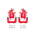 Power Stop 04-08 Acura TSX Rear Red Calipers w/Brackets - Pair