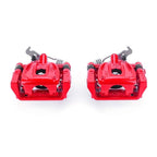 Power Stop 05-07 Ford Five Hundred Rear Red Calipers w/Brackets - Pair