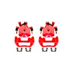 Power Stop 05-08 Chevrolet Cobalt Rear Red Calipers w/Brackets - Pair