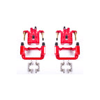 Power Stop 05-12 Nissan Pathfinder Rear Red Calipers w/Brackets - Pair