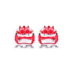 Power Stop 05-18 Nissan Frontier Front Red Calipers w/Brackets - Pair