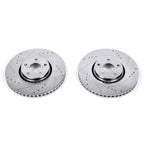Power Stop 07-11 Lexus GS350 Front Evolution Drilled & Slotted Rotors - Pair