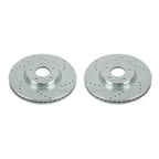 Power Stop 07-12 Hyundai Veracruz Front Evolution Drilled & Slotted Rotors - Pair
