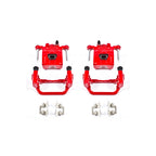Power Stop 07-12 Nissan Altima Rear Red Calipers w/Brackets - Pair