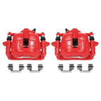Power Stop 07-16 Mini Cooper Front Red Calipers w/Brackets - Pair