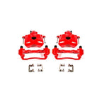 Power Stop 08-11 Ford Focus Front Red Calipers w/Brackets - Pair