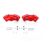Power Stop 08-14 Subaru Impreza Rear Red Calipers w/o Brackets - Pair