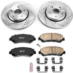 Power Stop 10-13 Suzuki Kizashi Front Z23 Evolution Sport Brake Kit