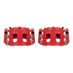 Power Stop 11-17 Ford Explorer Front Red Calipers w/Brackets - Pair