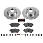 Power Stop 12-15 Mercedes-Benz C250 Front Z23 Evolution Sport Brake Kit