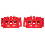 Power Stop 13-17 Ford Explorer Front Red Calipers w/Brackets - Pair