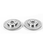 Power Stop 13-17 Honda Accord Front Evolution Drilled & Slotted Rotors - Pair