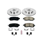 Power Stop 13-18 Nissan Altima Front Z23 Evolution Sport Brake Kit