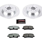 Power Stop 15-19 Ford Mustang Rear Z26 Street Warrior Brake Kit