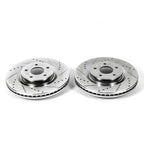 Power Stop 2013 Infiniti JX35 Front Evolution Drilled & Slotted Rotors - Pair