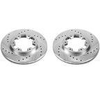 Power Stop 85-86 Nissan 720 Front Evolution Drilled & Slotted Rotors - Pair