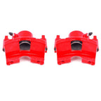 Power Stop 90-98 Buick Skylark Front Red Calipers w/o Brackets - Pair