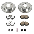 Power Stop 94-04 Ford Mustang Rear Z26 Street Warrior Brake Kit