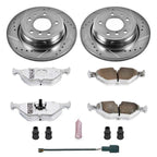 Power Stop 94-95 BMW 540i Rear Z26 Street Warrior Brake Kit
