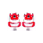 Power Stop 94-98 Ford Mustang Front Red Calipers w/Brackets - Pair