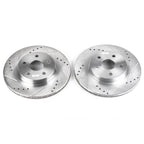 Power Stop 96-00 Toyota RAV4 Front Evolution Drilled & Slotted Rotors - Pair