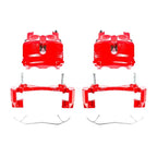 Power Stop 99-02 Jeep Grand Cherokee Front Red Calipers w/Brackets - Pair