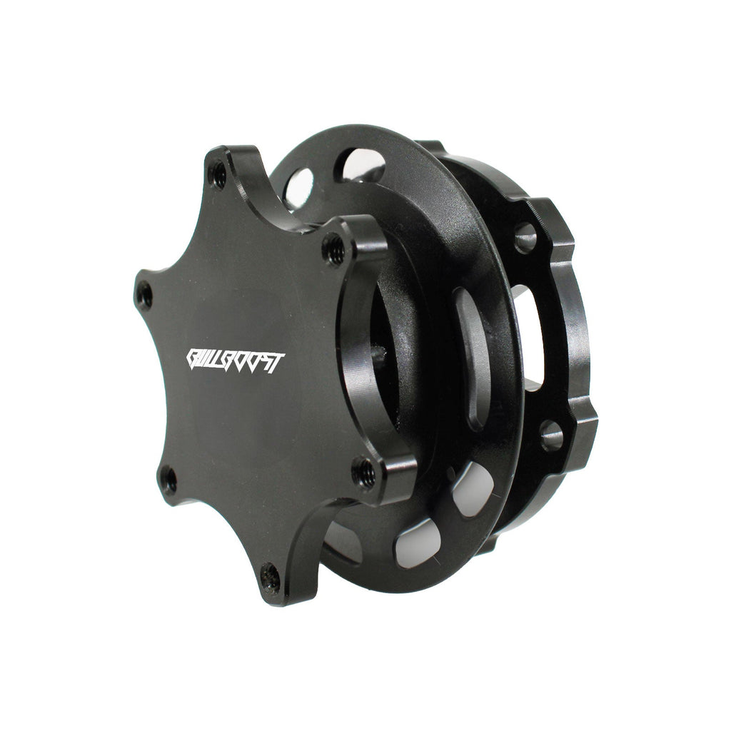 Universal Steering Wheel Quick Connect Release Hub Adapter 6 Bolt | 120 Entries - Bull Boost Performance