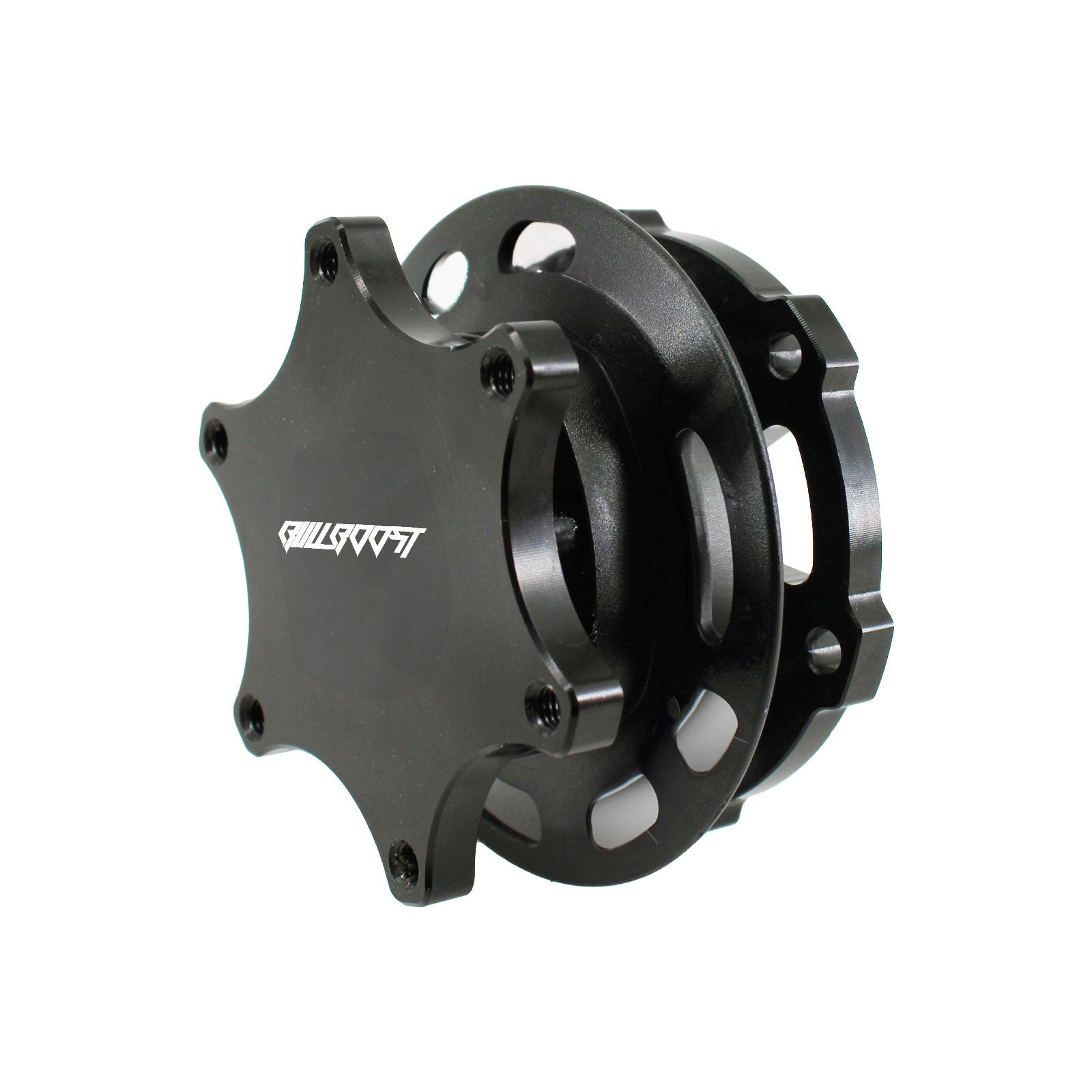 Universal Steering Wheel Quick Connect Release Hub Adapter 6 Bolt | 120 Entries - Bull Boost Performance