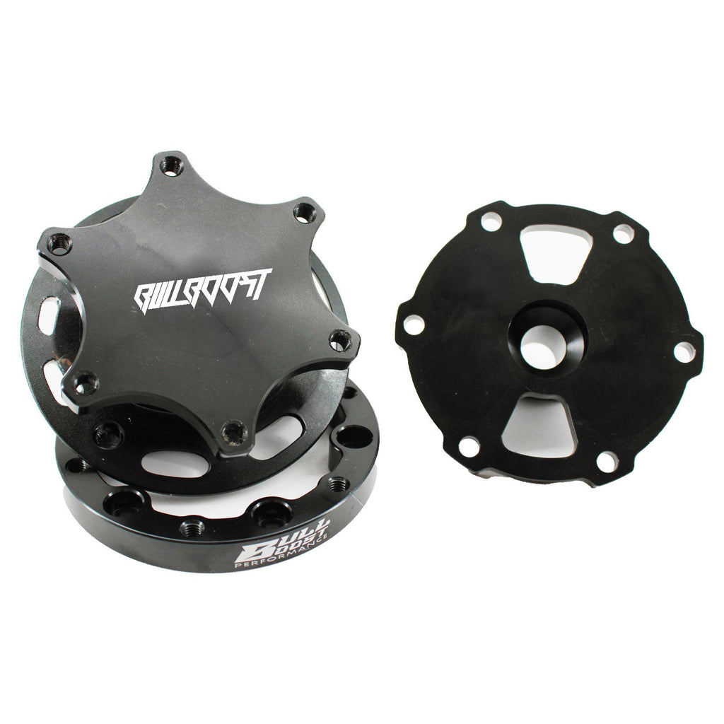 Universal Steering Wheel Quick Connect Release Hub Adapter 6 Bolt - Bull Boost Performance
