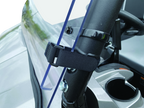 QuadBoss 16-22 Kawasaki KAF820 Mule Pro-DX Windbreak Folding Windshield