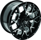 QuadBoss Barbwire 14X7 - 5+2 - 4/137 - Black Machined