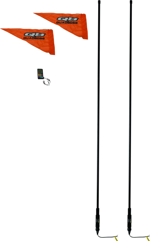 QuadBoss 6Ft Smoke Dual Whip Remote