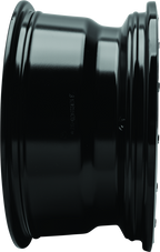 QuadBoss Wagon 14X7 4+3 4/156 Black Machined