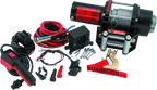 QuadBoss Winch Kit - 39ft x 3/16in Cable - 3hp - Roller Fairlead - Wired Remote - 2500lb