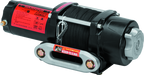 QuadBoss Winch Kit - 39ft x 3/16in Synthetic Rope - 3hp - Hawse Fairlead - Wired Remote - 2500lb