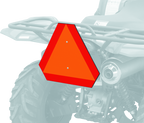 QuadBoss ATV Safety Emblem - Orange
